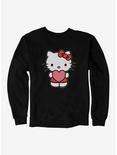 Hello Kitty Holding Heart Sweatshirt, , hi-res