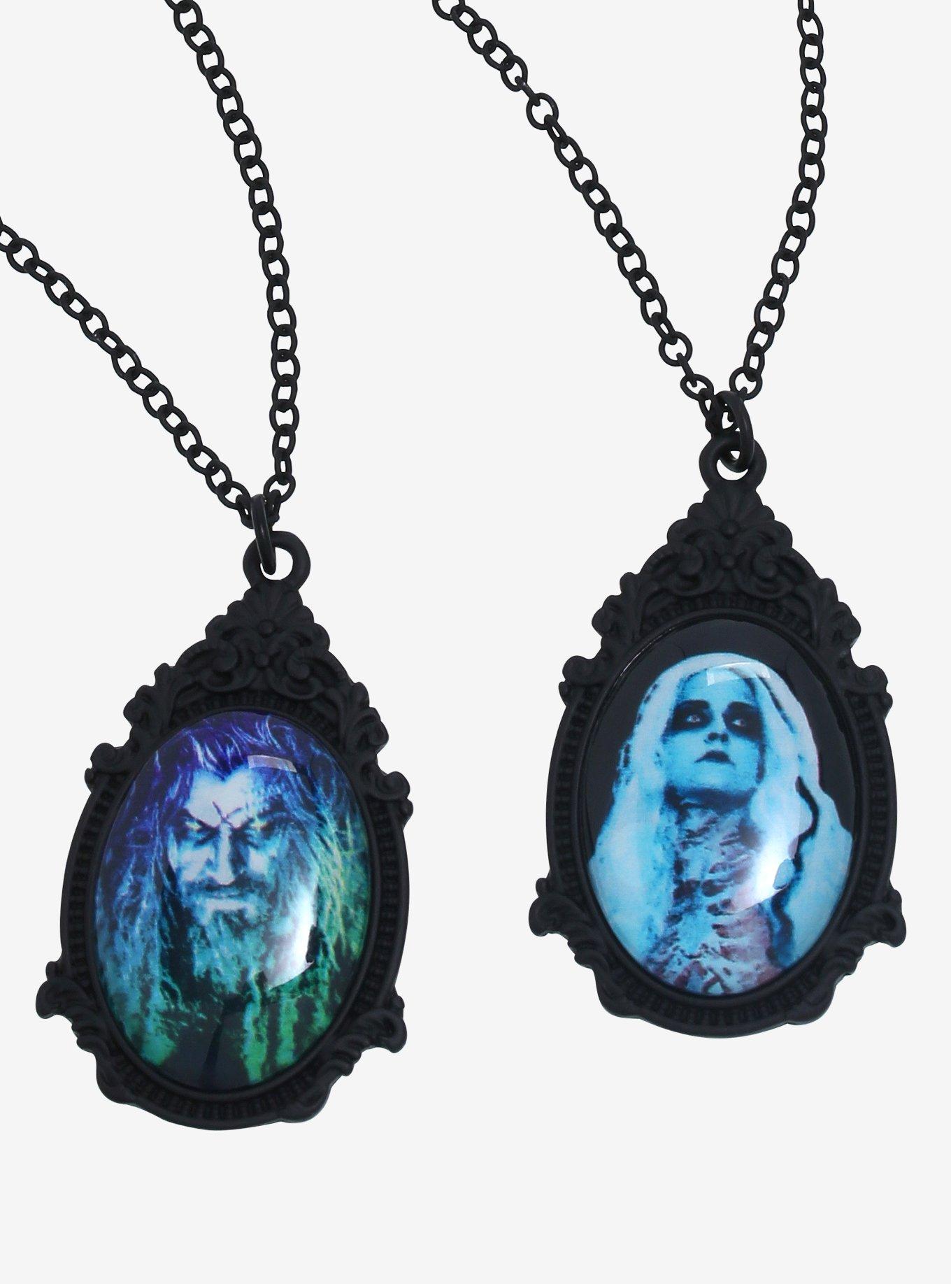 Rob Zombie Living Dead Girl Pendant Best Friend Necklace Set, , hi-res