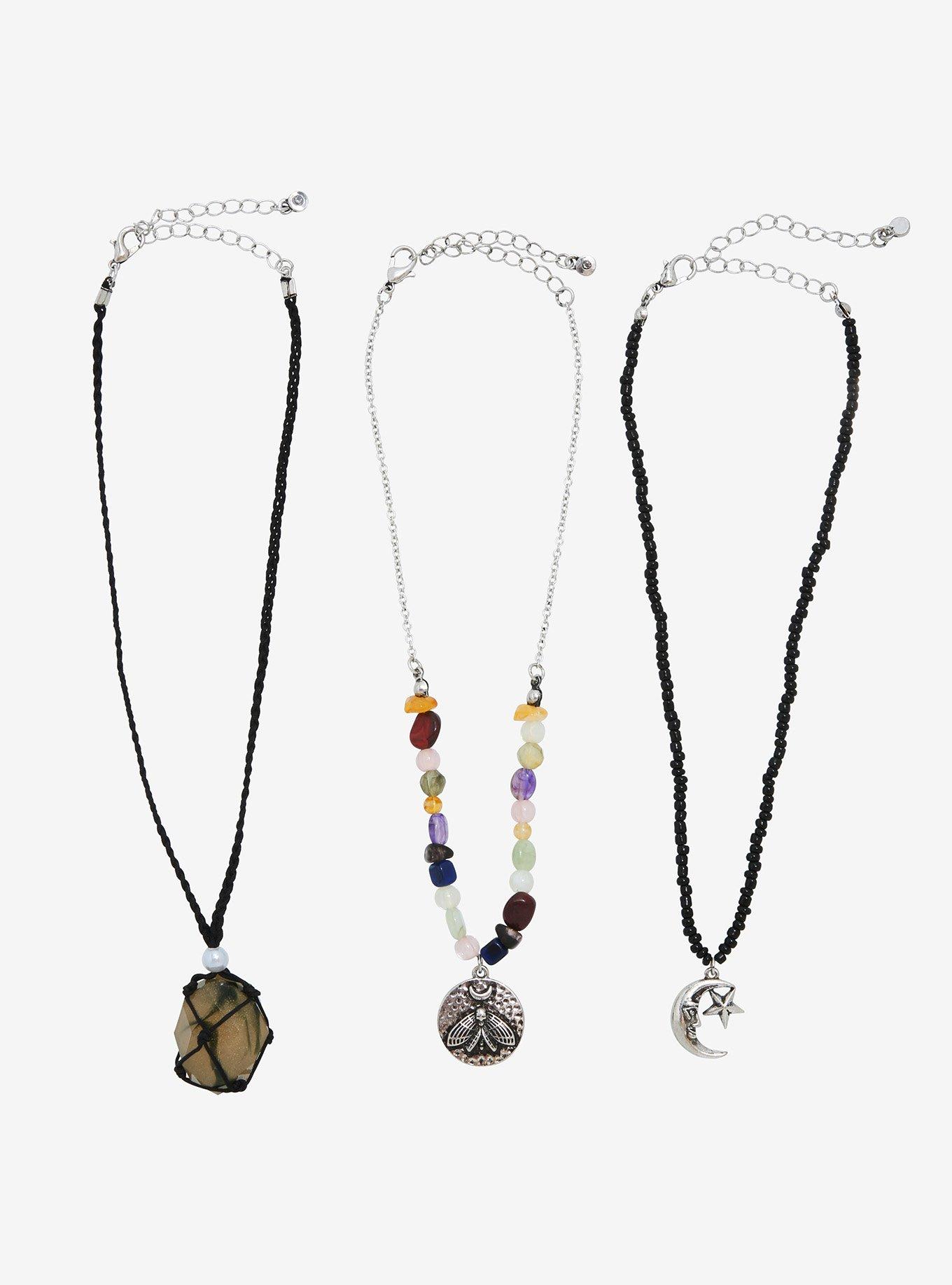 Celestial Crystal Necklace Set | Hot Topic