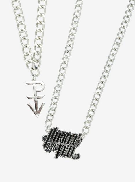 Pierce The Veil Logo Necklace Set | Hot Topic