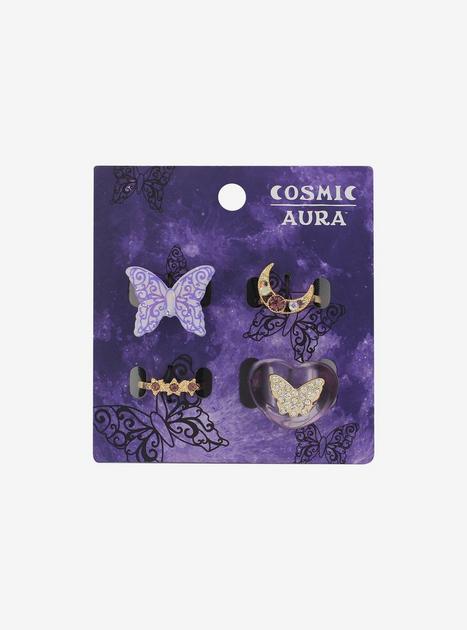 Moon Butterfly Ring Set | Hot Topic