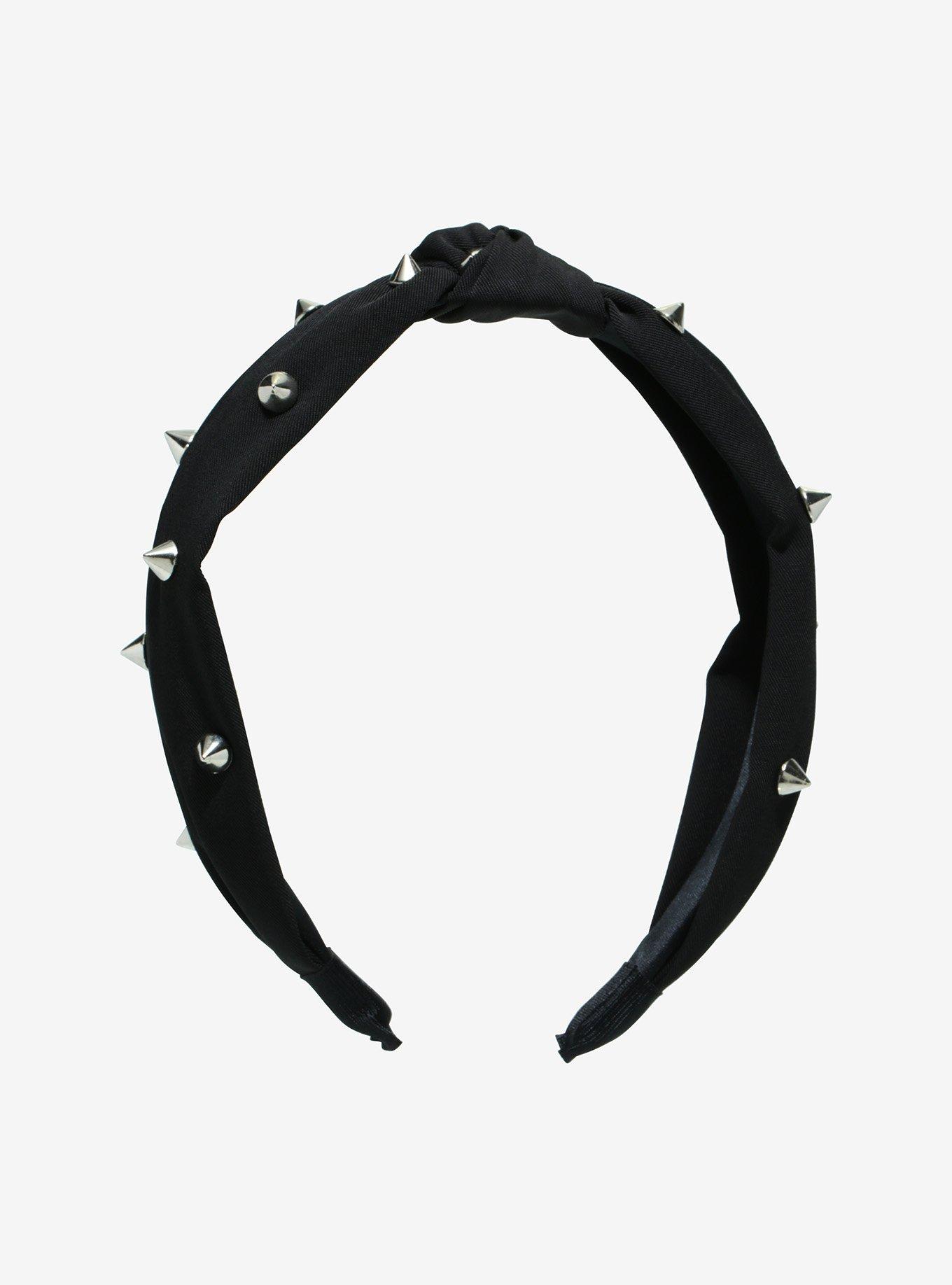 Black Knot Spike Headband, , hi-res