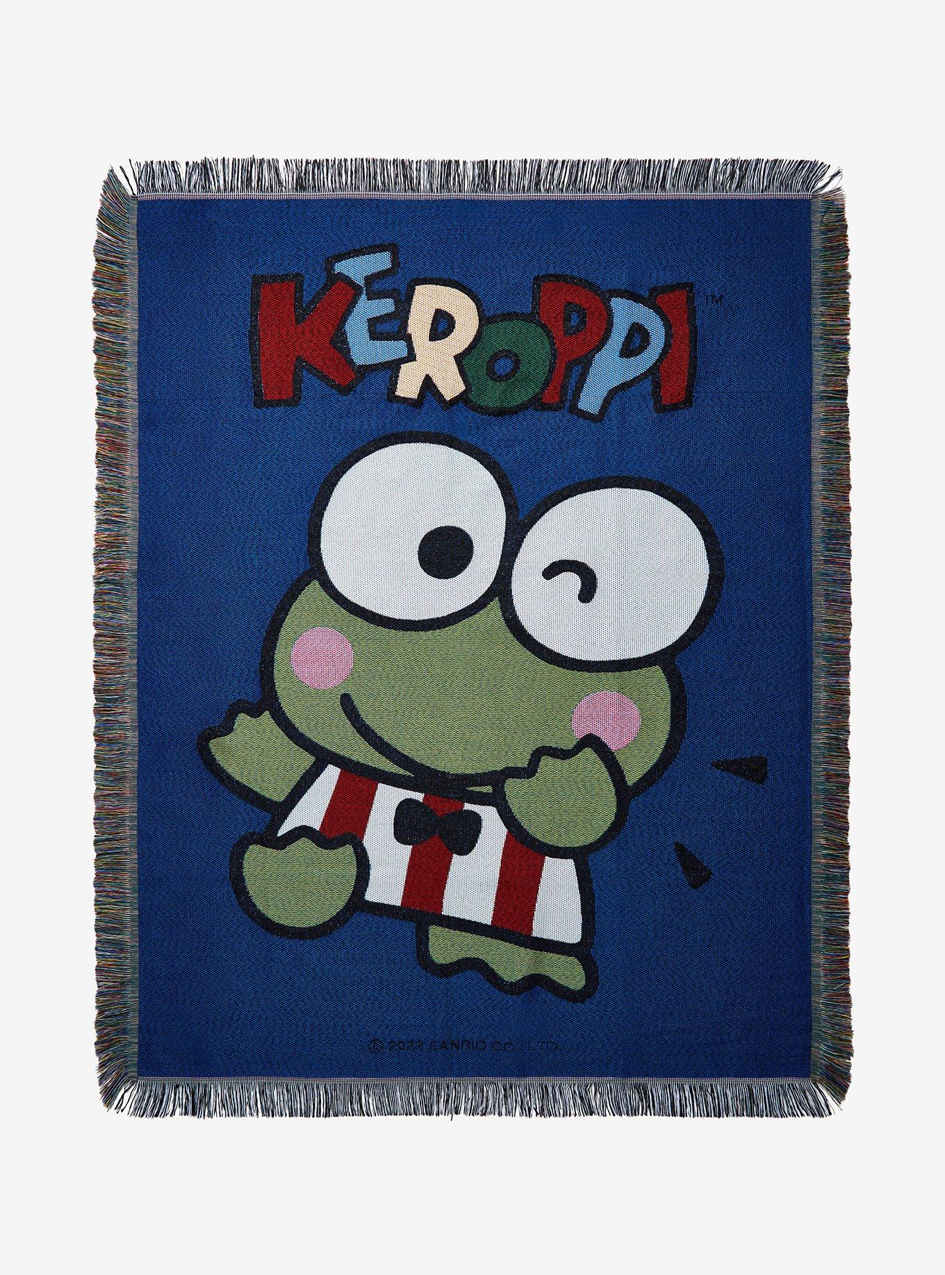 Keroppi Wave Tapestry Throw Blanket Hot Topic