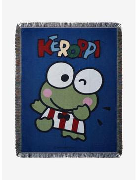 Keroppi Wave Tapestry Throw Blanket, , hi-res