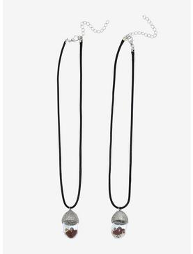 Acorn Dome Best Friend Cord Necklace Set, , hi-res