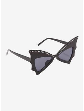 Bat Wing Rhinestone Sunglasses, , hi-res