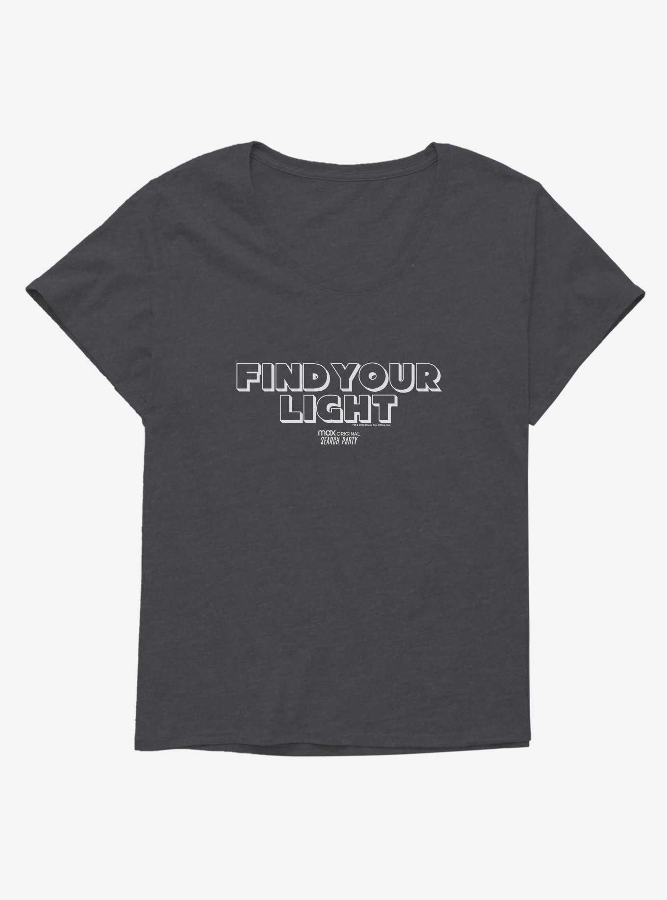 Search Party Find Your Light Block Girls T-Shirt Plus Size, , hi-res