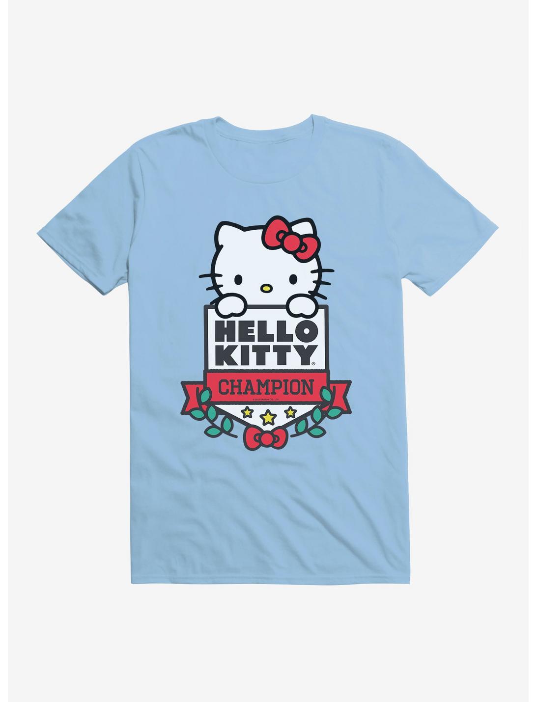 Hello Kitty Champion T-Shirt, LIGHT BLUE, hi-res