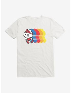 Hello Kitty Color Sprint T-Shirt, WHITE, hi-res