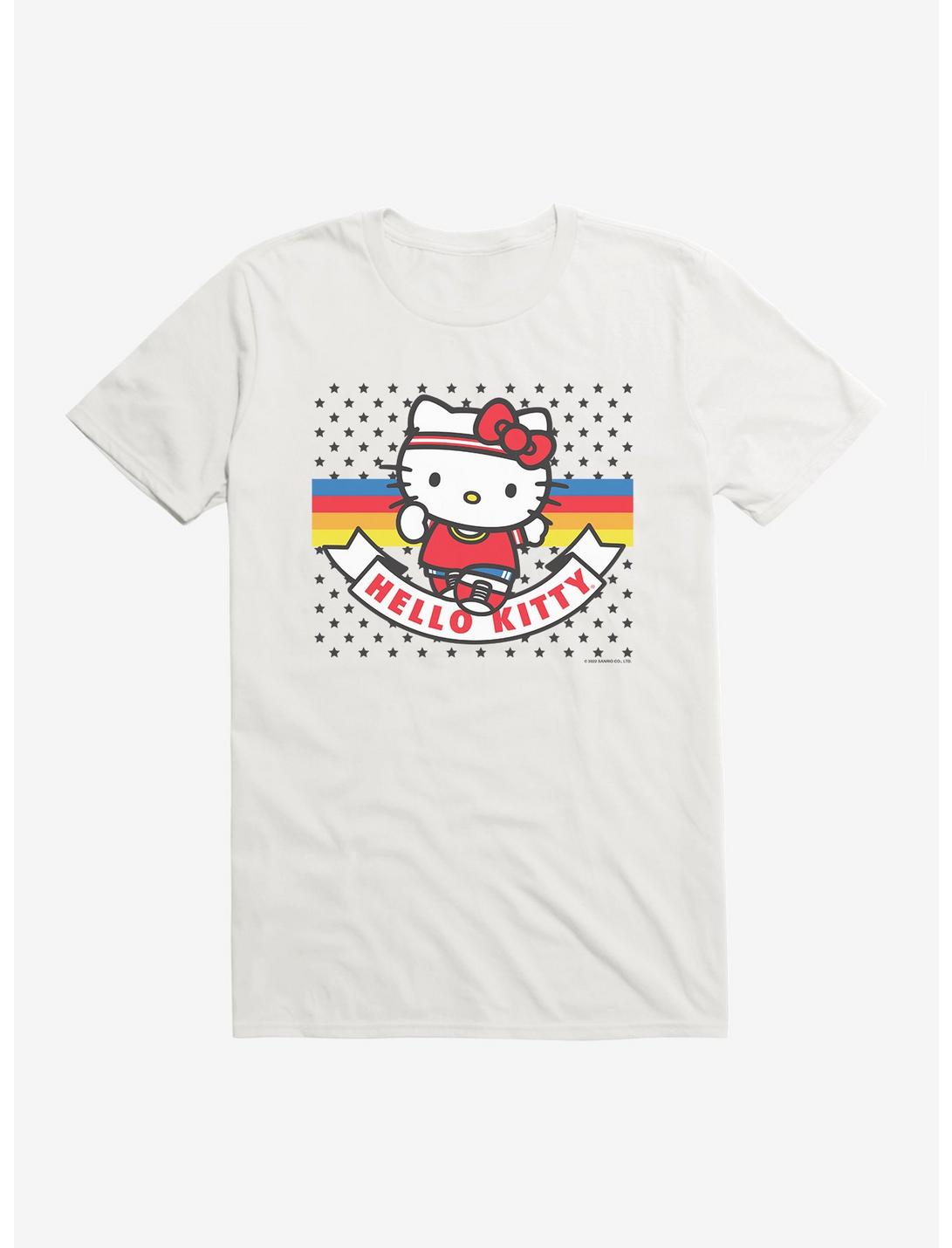Hello Kitty Sports & Dots T-Shirt, WHITE, hi-res