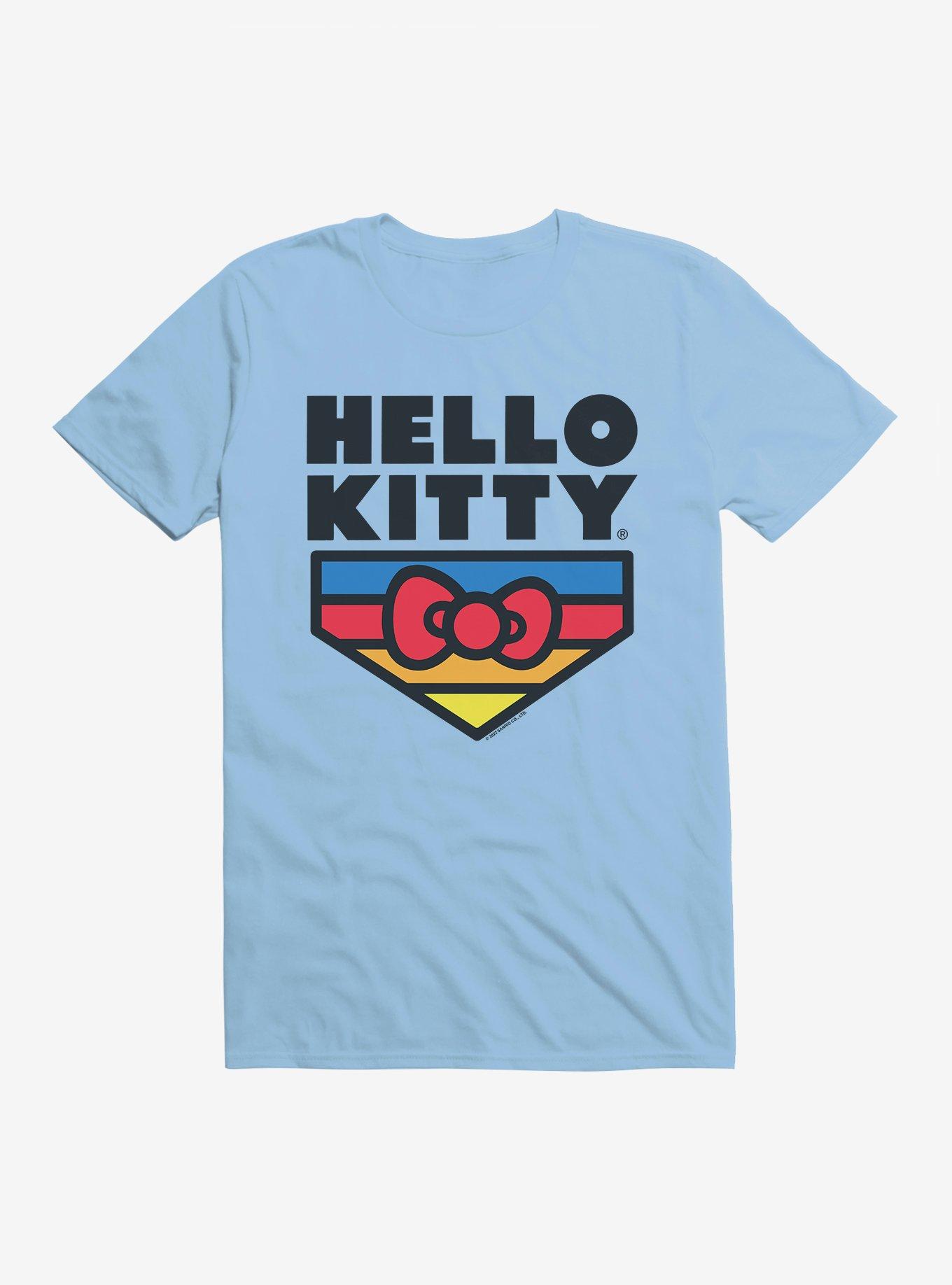 Hello Kitty Sports Logo T-Shirt - BLUE | Hot Topic