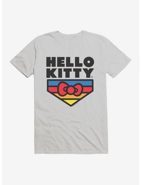 Hello Kitty Sports Logo T-Shirt, SILVER, hi-res