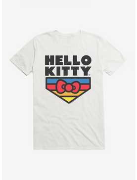 Hello Kitty Sports Logo T-Shirt, WHITE, hi-res