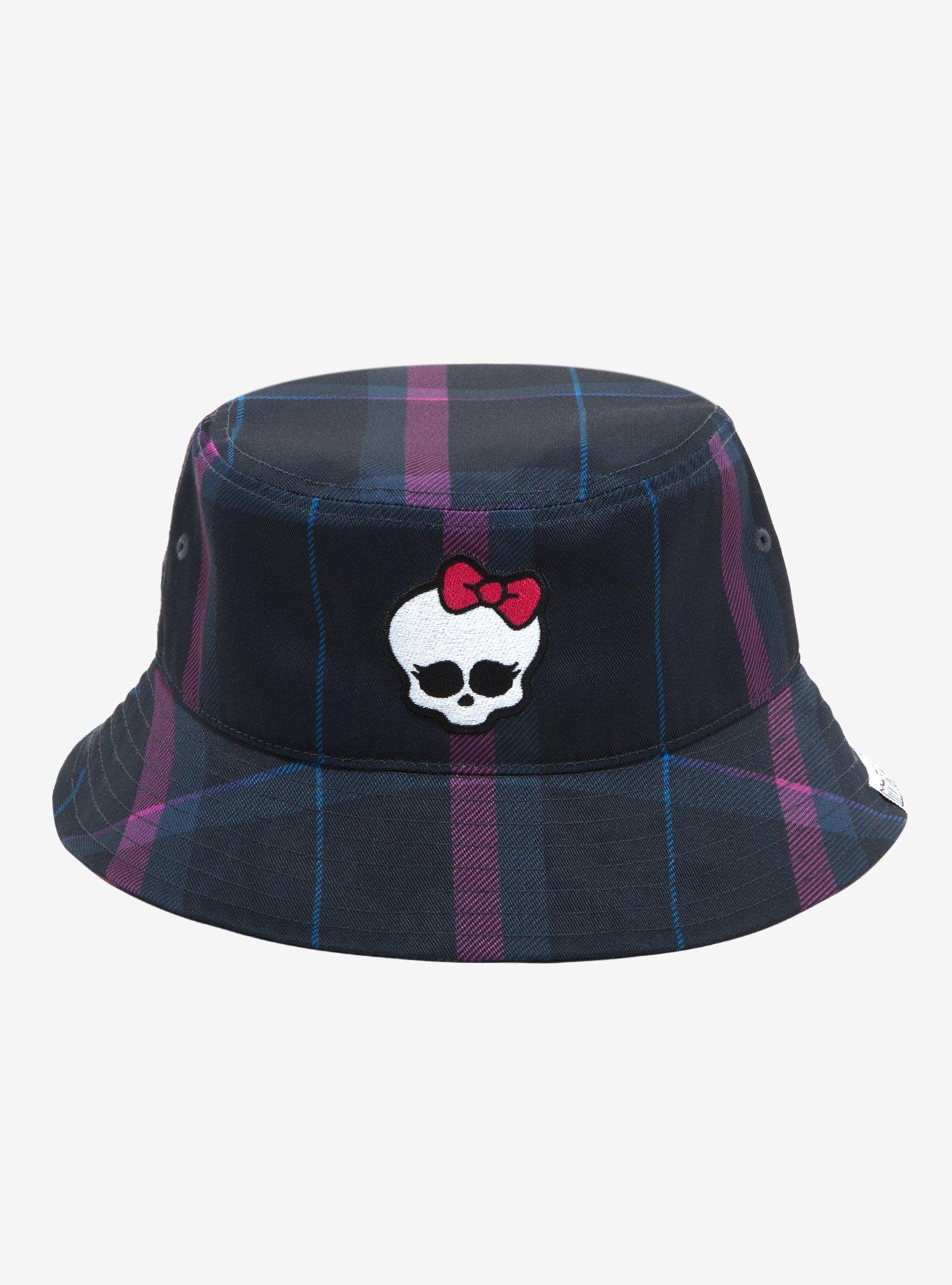 Monster High Plaid Skullette Bucket Hat | Hot Topic