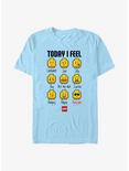 LEGO Iconic Expressions Of Lego Guy T-Shirt, LT BLUE, hi-res