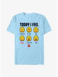 LEGO Iconic Expressions Of Lego Lady T-Shirt, LT BLUE, hi-res