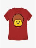 LEGO Iconic Lego Big Head Womens T-Shirt, RED, hi-res