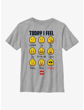 LEGO Iconic Expressions Of Lego Guy Youth T-Shirt, , hi-res
