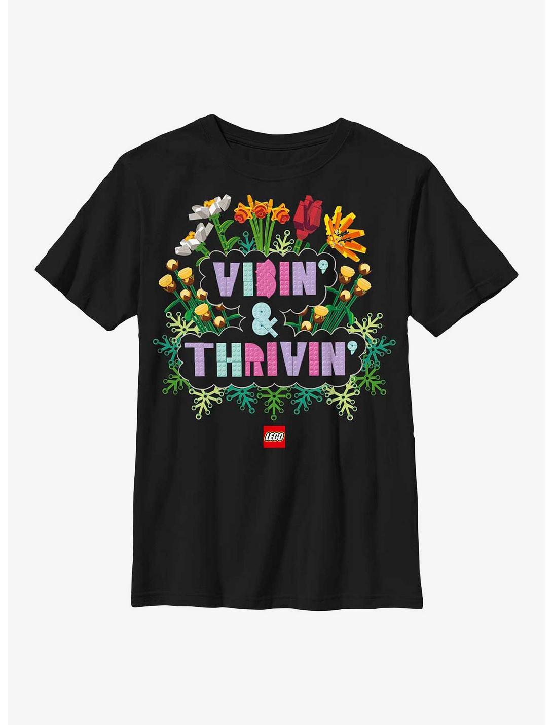 LEGO Iconic Vibin' Youth T-Shirt, BLACK, hi-res