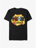 LEGO Ninjago Ninja Explosion T-Shirt, BLACK, hi-res
