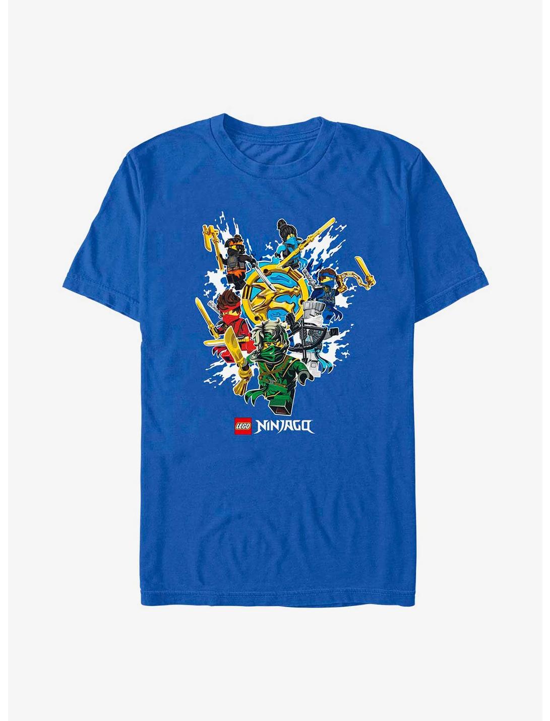 LEGO Ninjago Ninja Group T-Shirt, ROYAL, hi-res