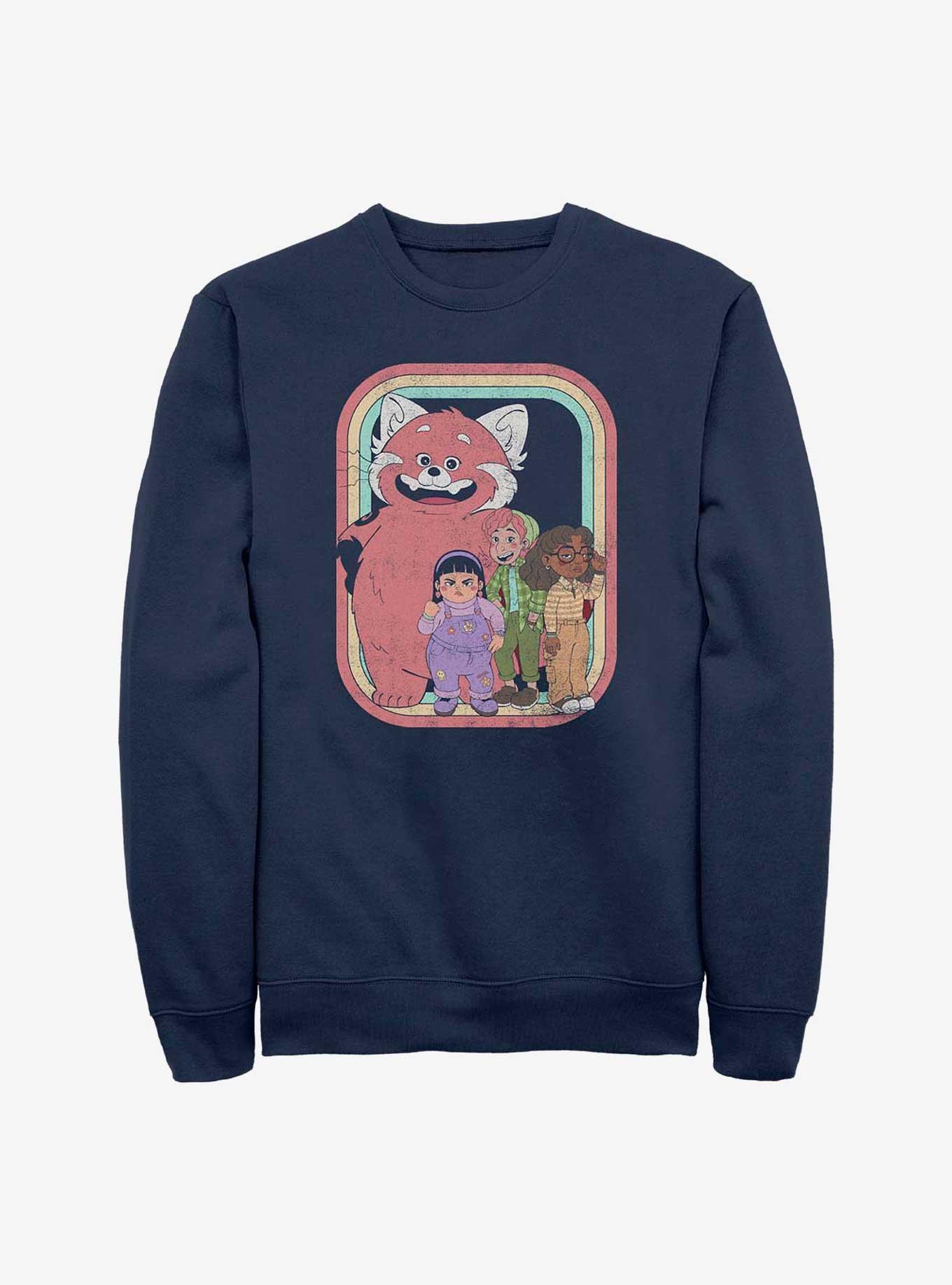 Disney Pixar Turning Red Friend Group Sweatshirt, , hi-res