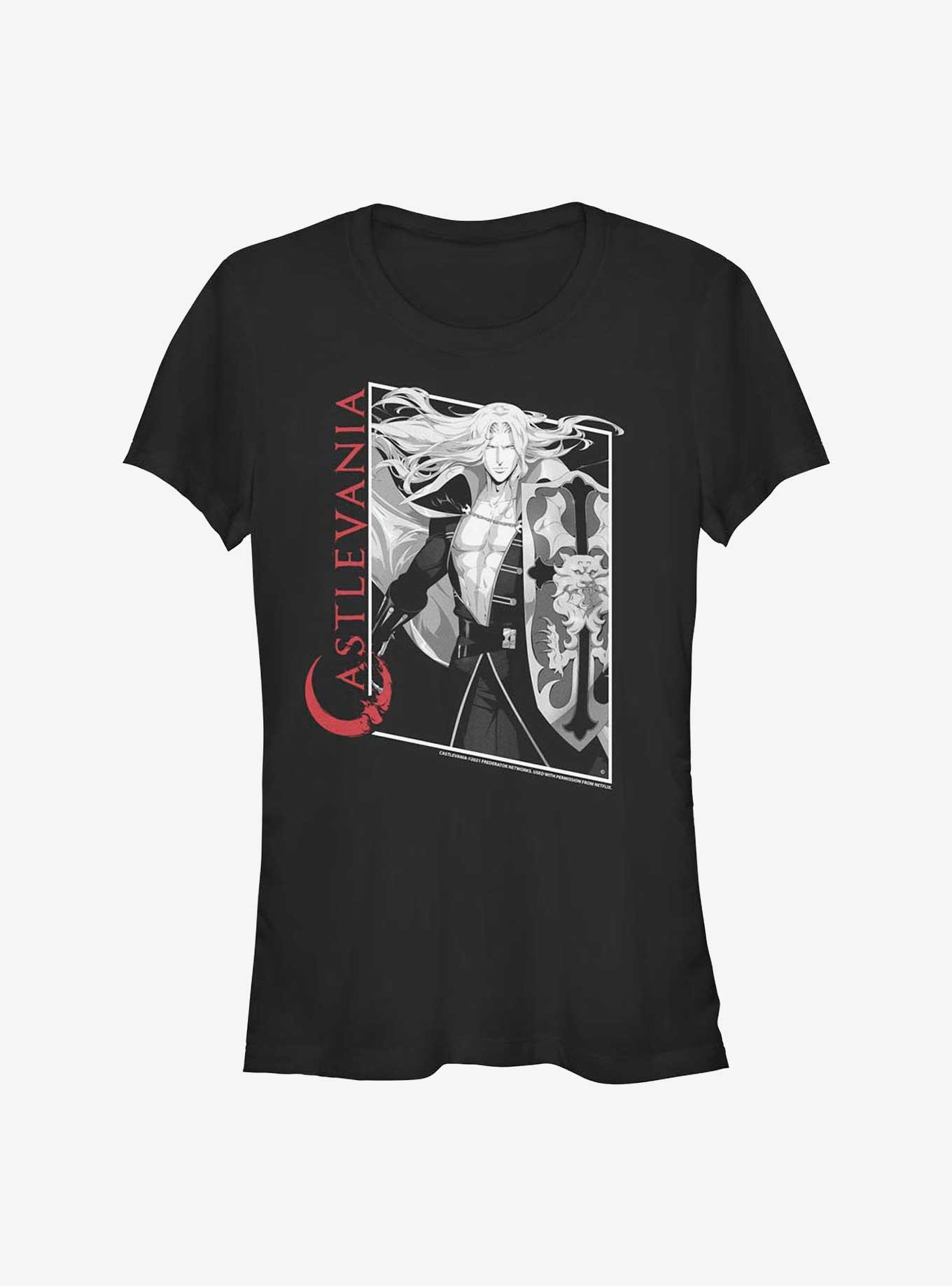 Castlevania Alucard Shield Girls T-Shirt, , hi-res