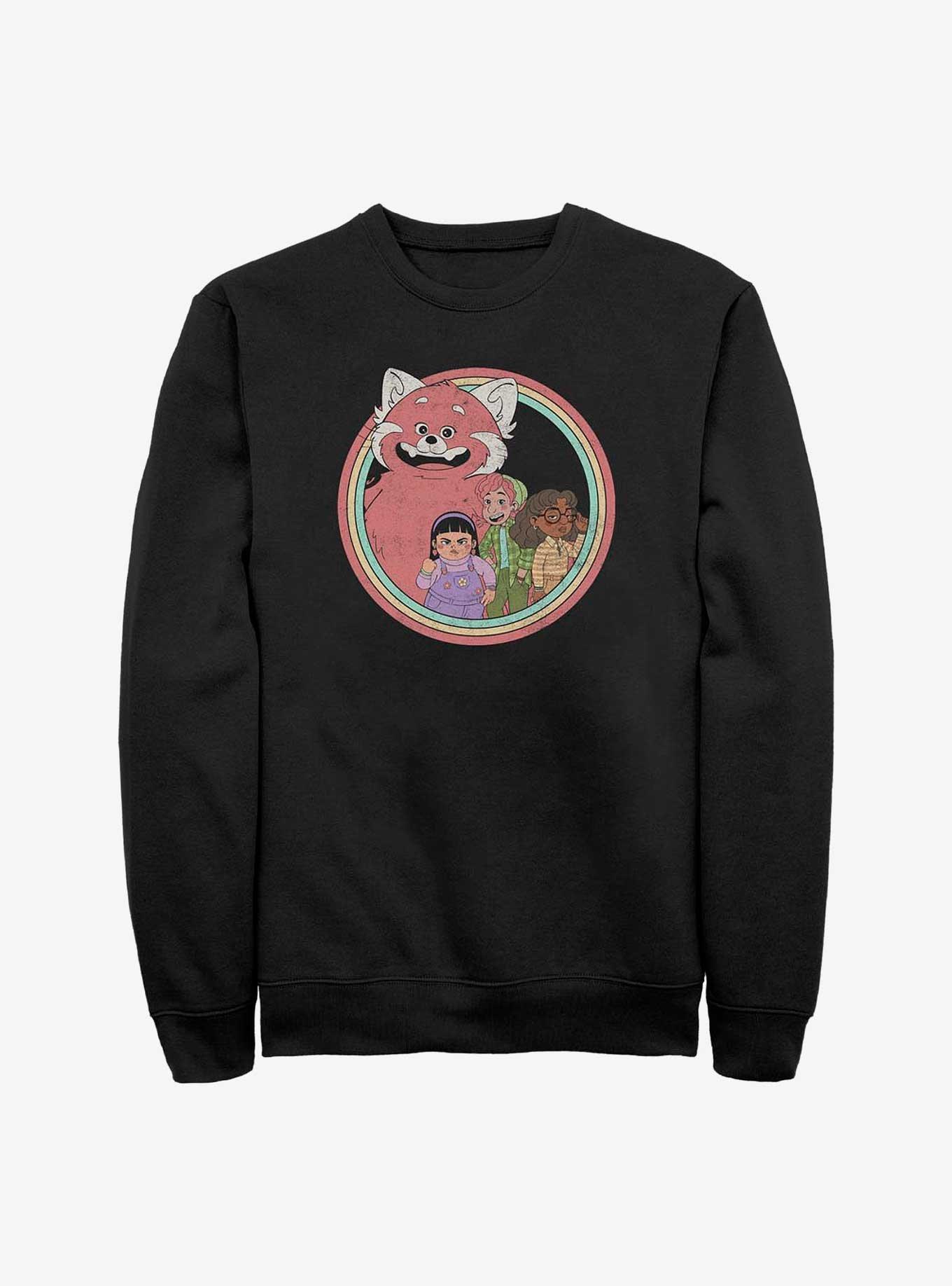 Disney Pixar Turning Red Circle Friend Group Sweatshirt, , hi-res