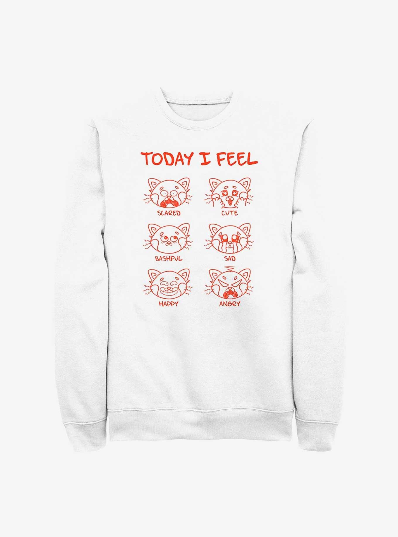 Disney Pixar Turning Red I Feel Sweatshirt, , hi-res
