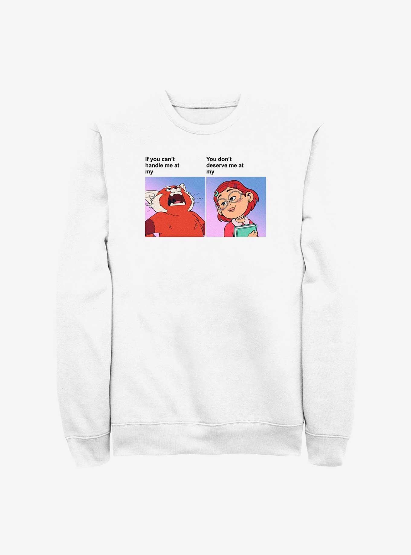 Disney Pixar Turning Red If You Sweatshirt, , hi-res