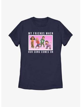 Disney Pixar Turning Red Our Song Womens T-Shirt, , hi-res