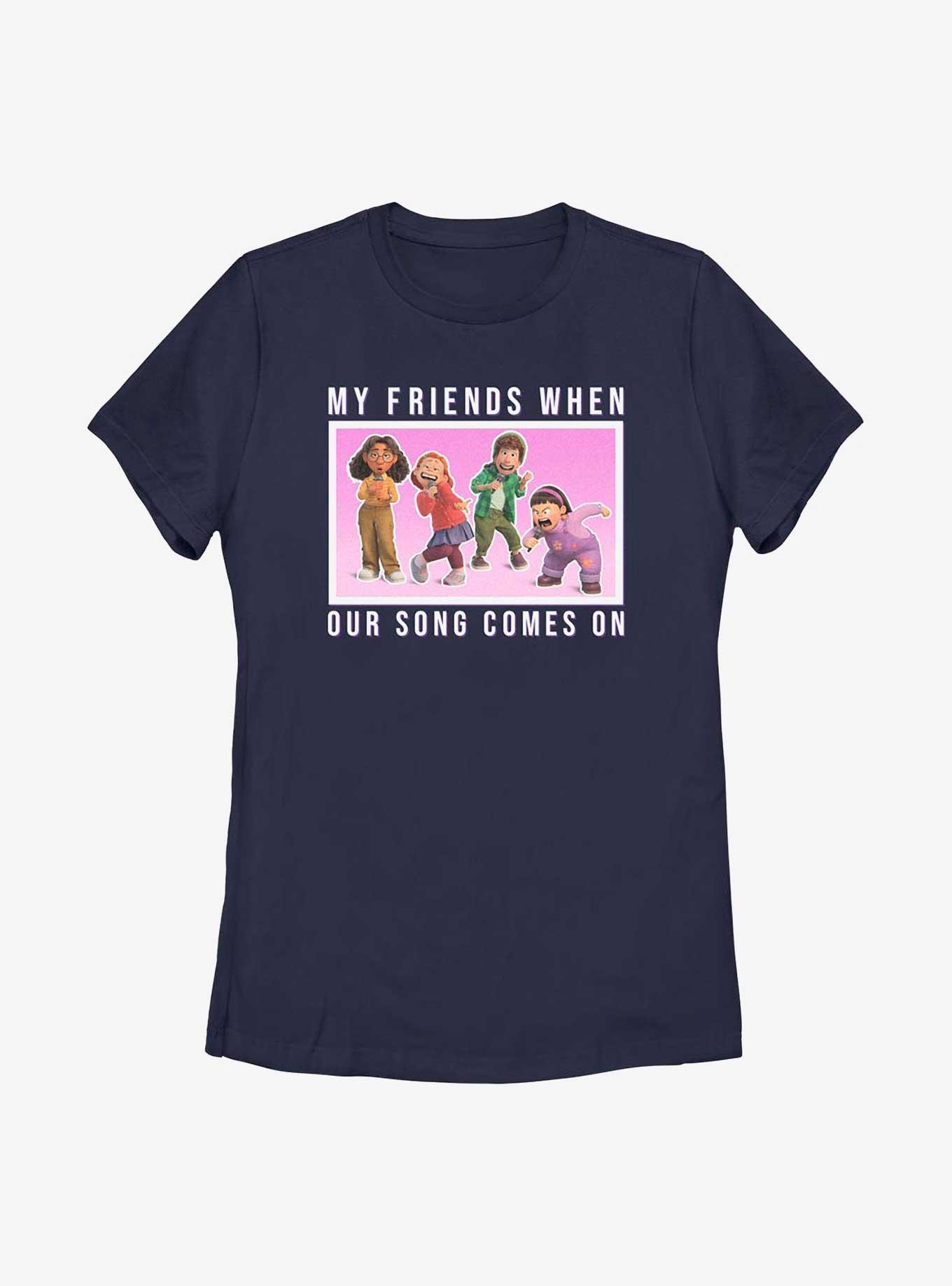 Disney Pixar Turning Red Our Song Womens T-Shirt, , hi-res