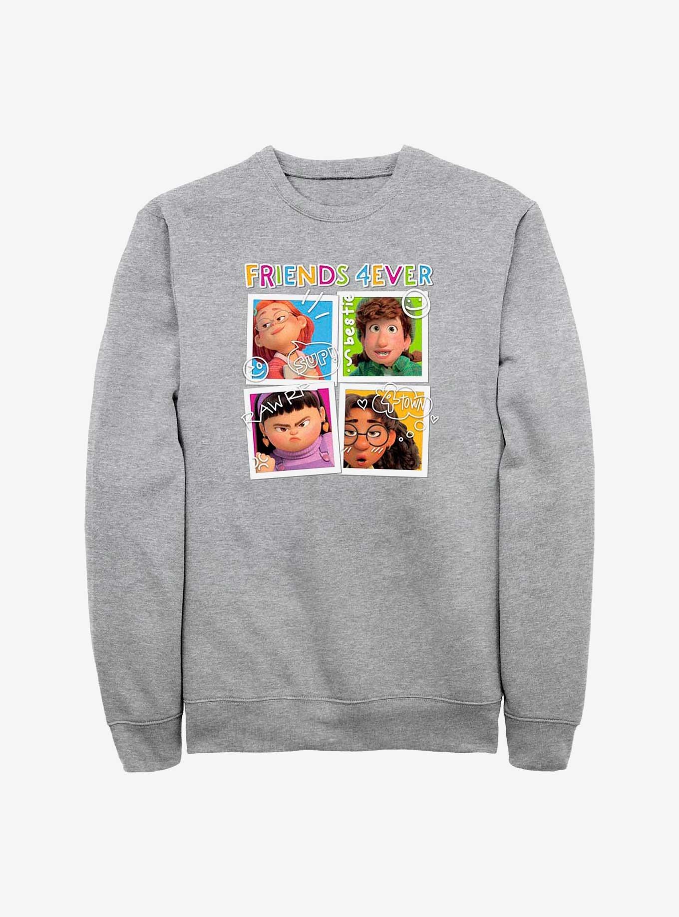 Disney Pixar Turning Red Polaroids Sweatshirt, , hi-res