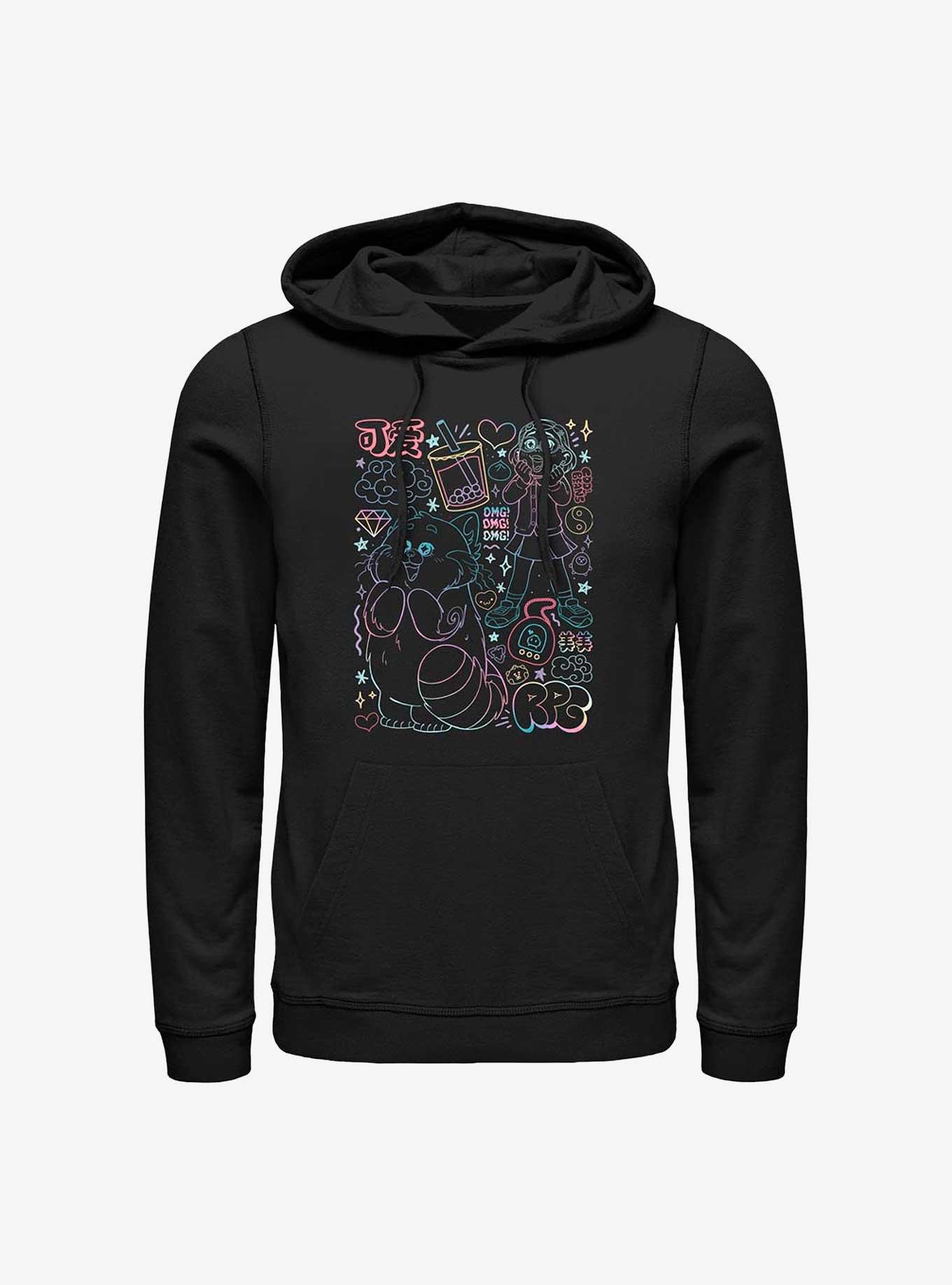 Disney Pixar Turning Red Super Doodle Hoodie, , hi-res