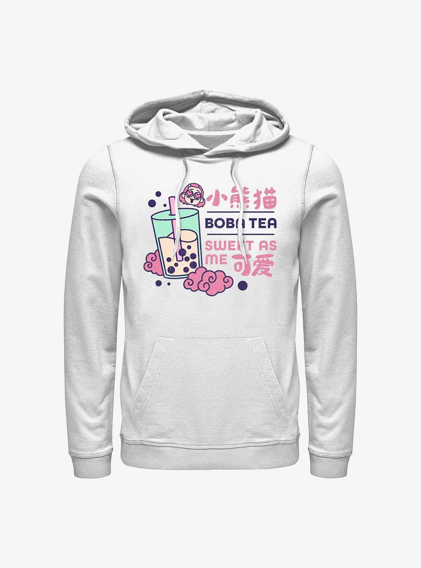 Disney Pixar Turning Red Turning Boba Hoodie, WHITE, hi-res