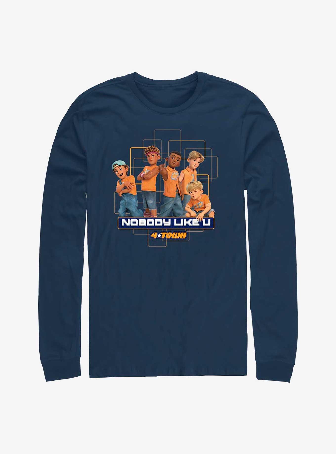 Disney Pixar Turning Red Boy Blocks Long-Sleeve T-Shirt, , hi-res