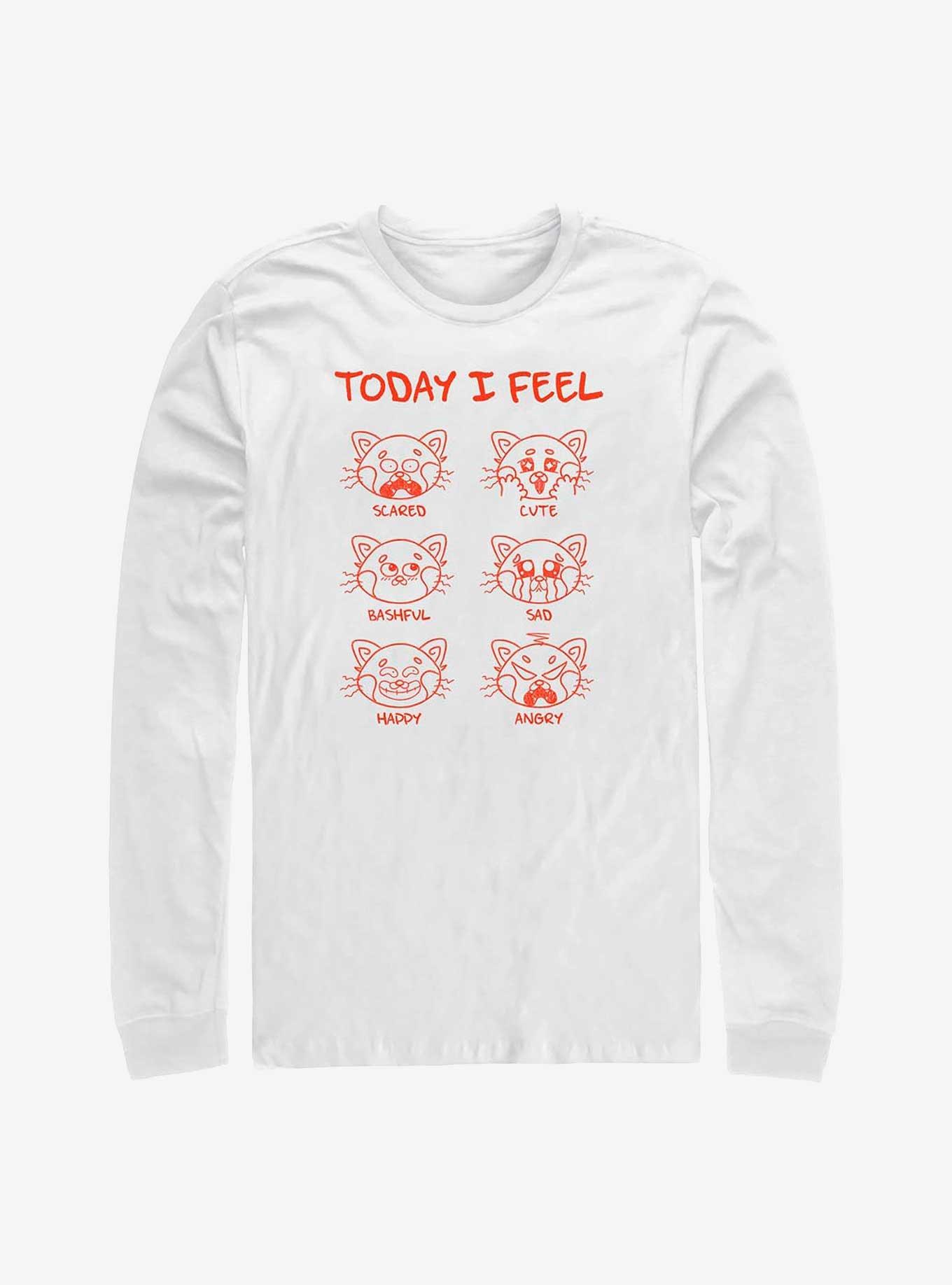 Disney Pixar Turning Red I Feel Long-Sleeve T-Shirt, , hi-res