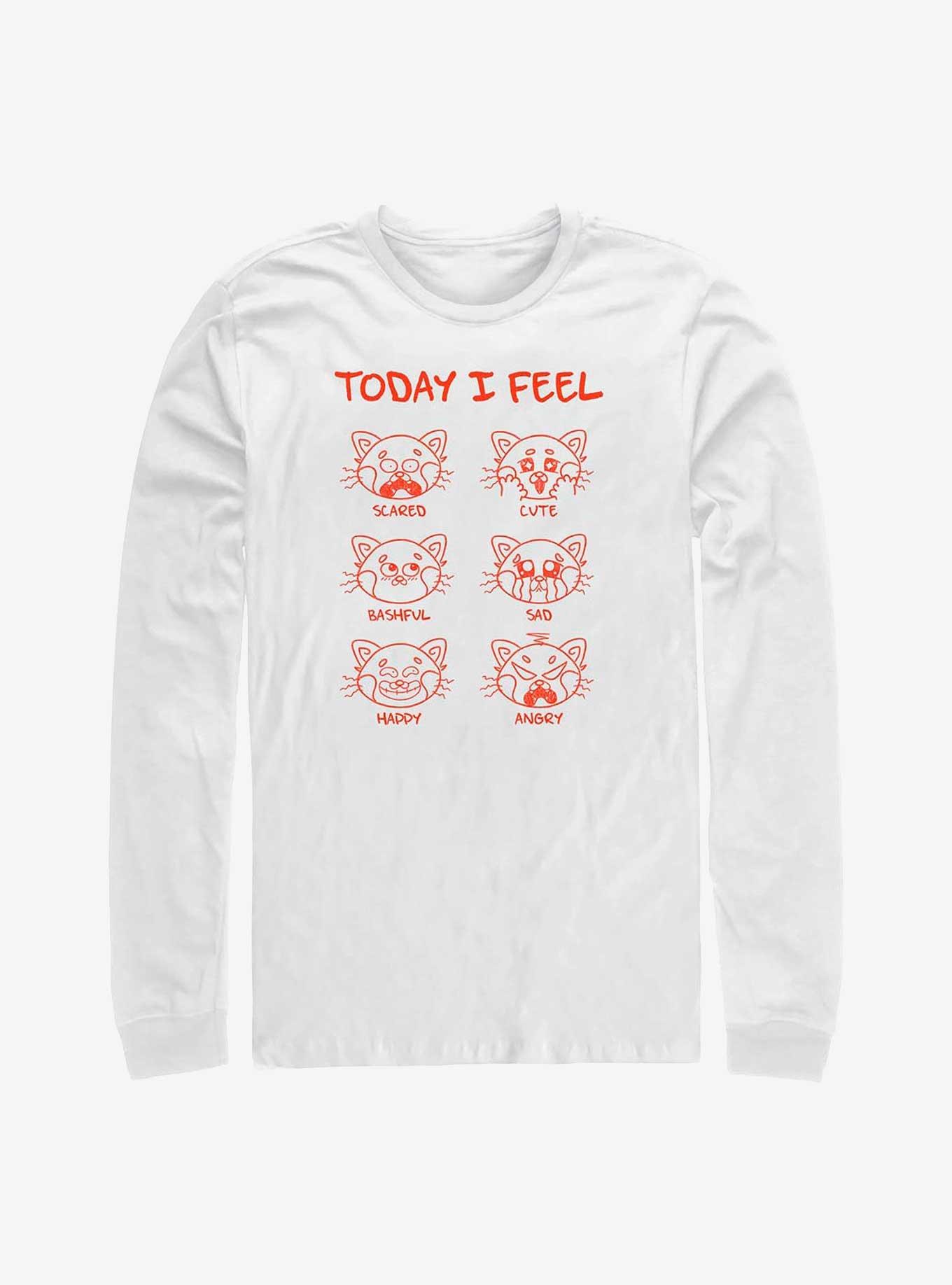 Disney Pixar Turning Red I Feel Long-Sleeve T-Shirt, , hi-res