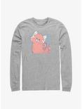 Disney Pixar Turning Red Mei Square Long-Sleeve T-Shirt, ATH HTR, hi-res