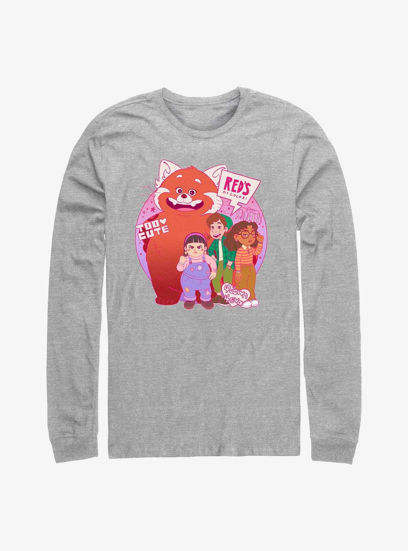 Disney Pixar Turning Red Panda Group Long-Sleeve T-Shirt, , hi-res