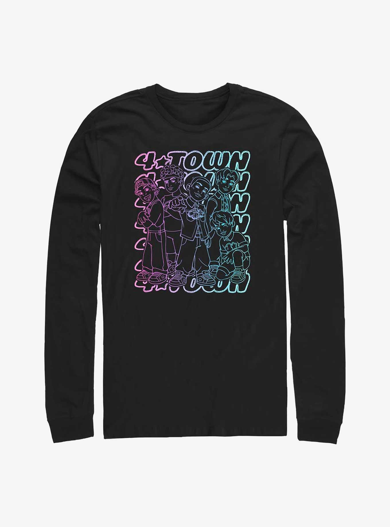 Disney Pixar Turning Red Pastel 4Town Long-Sleeve T-Shirt