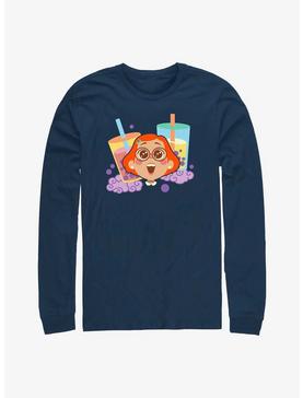 Disney Pixar Turning Red Loves Boba Long-Sleeve T-Shirt, , hi-res