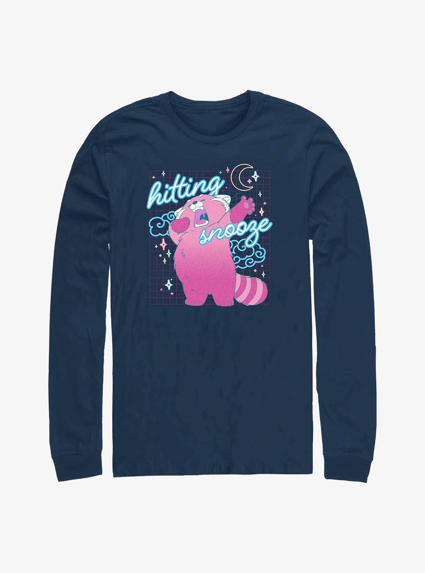 Disney Pixar Turning Red Snooze Long-Sleeve T-Shirt, , hi-res