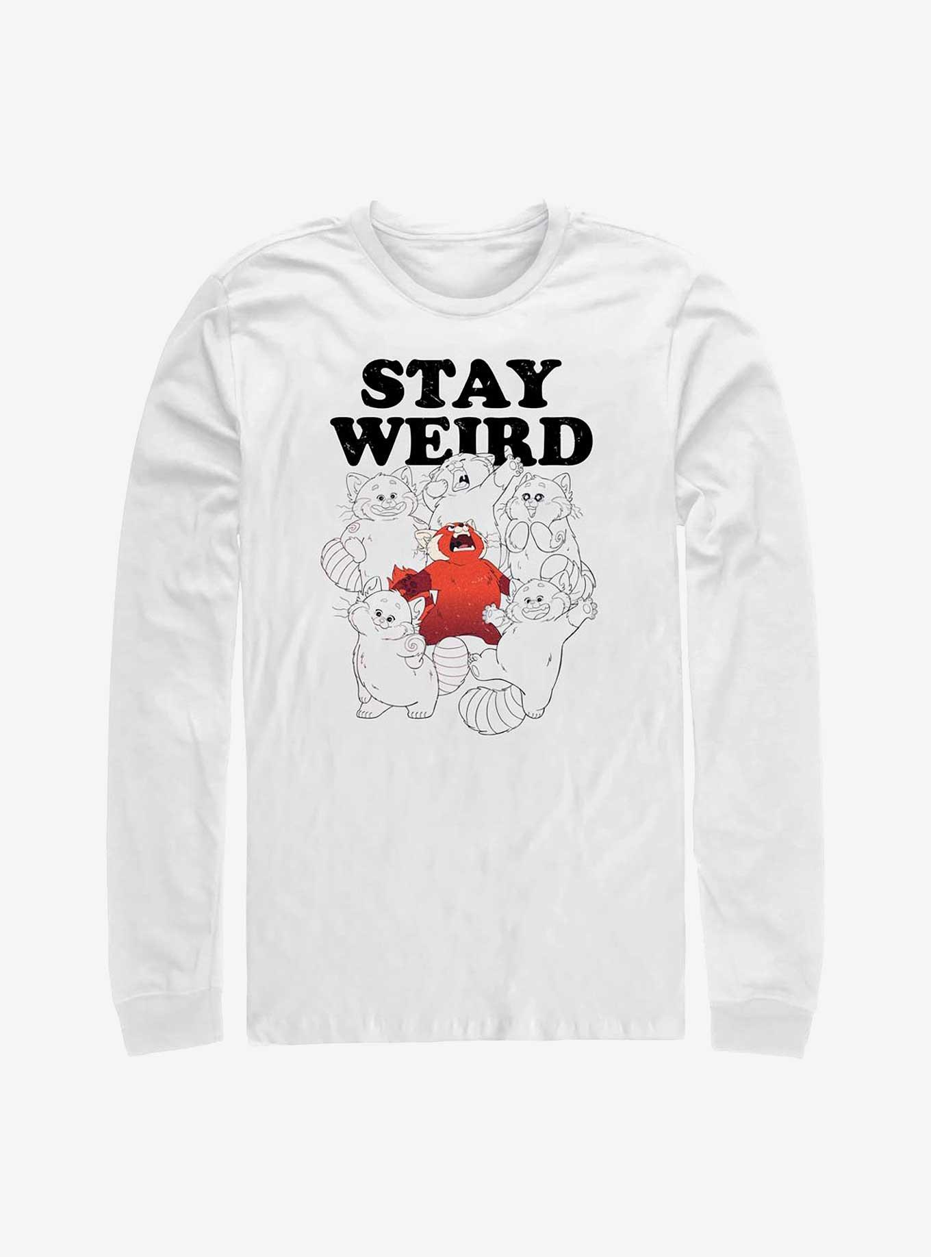 Disney Pixar Turning Red Stay Weird Long-Sleeve T-Shirt, , hi-res