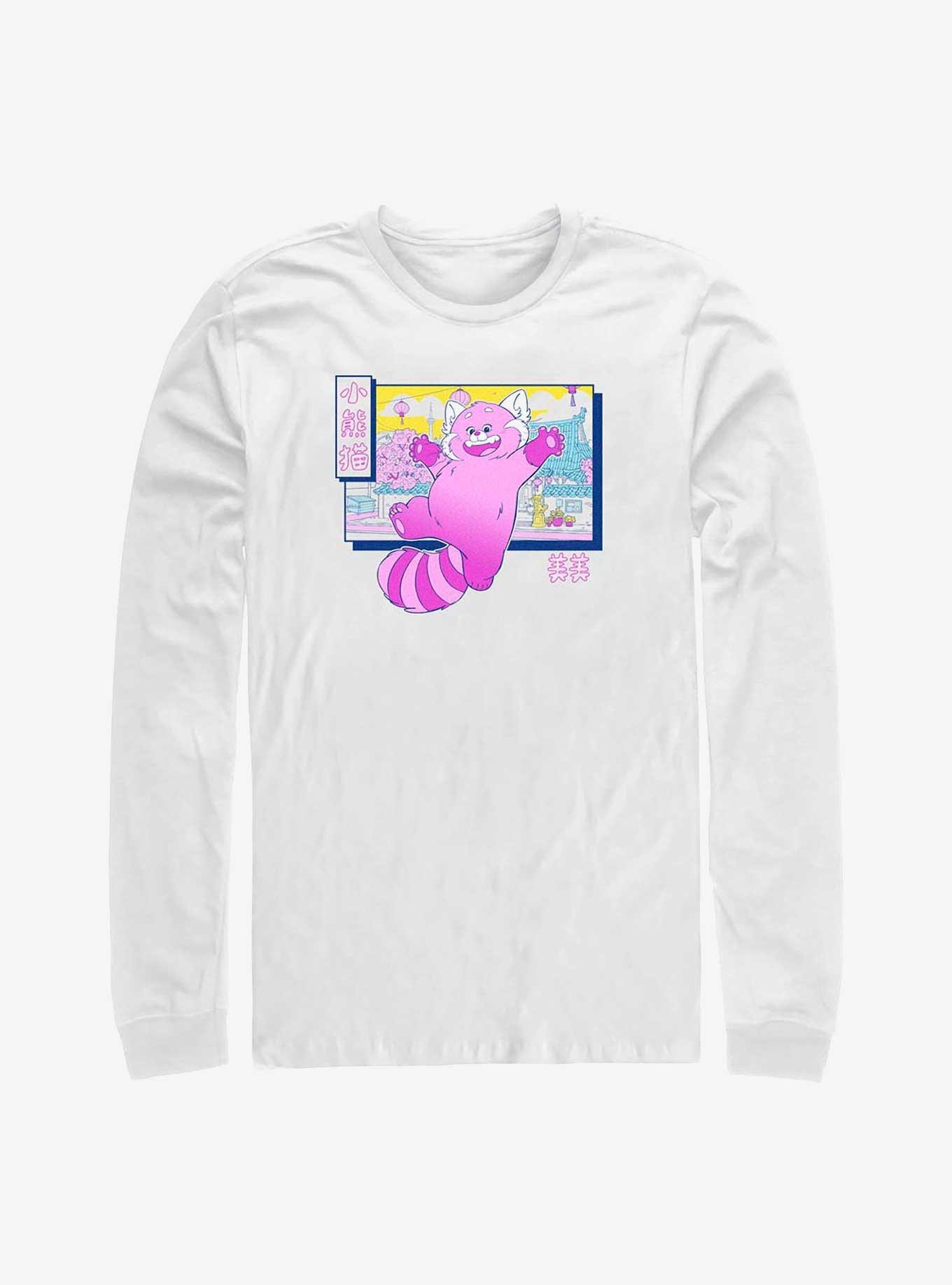 Disney Pixar Turning Red Vaporwave Long-Sleeve T-Shirt, , hi-res