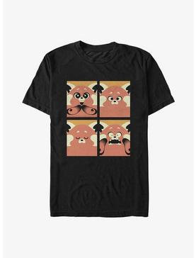 Disney Pixar Turning Red Meilin Panda Grid T-Shirt, , hi-res