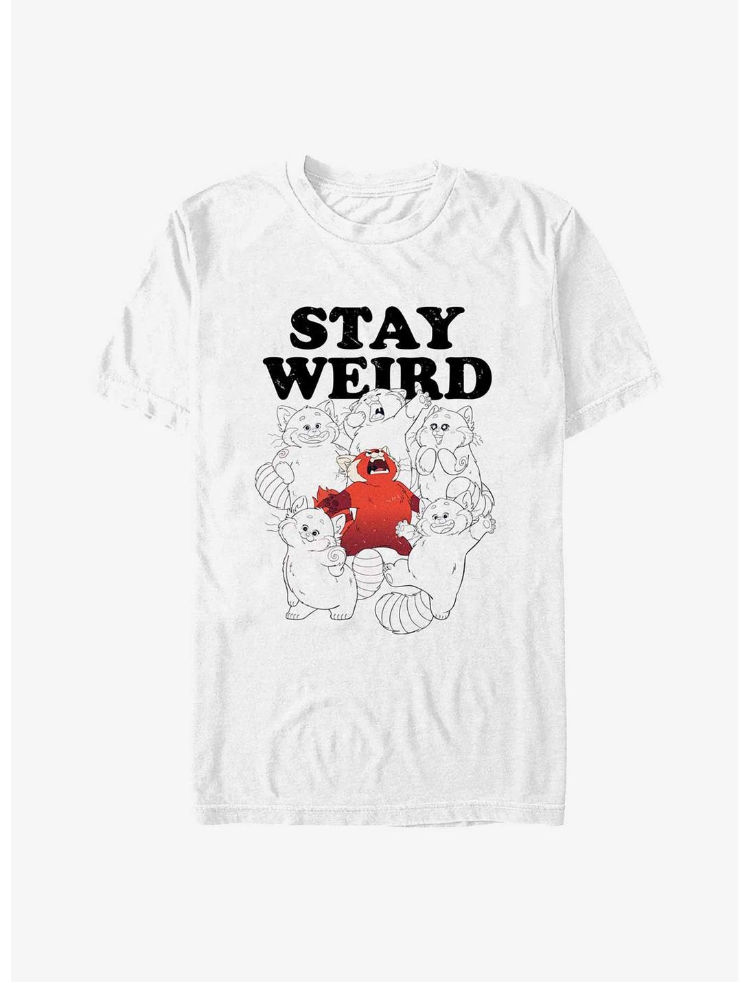 Disney Pixar Turning Red Stay Weird T-Shirt, WHITE, hi-res