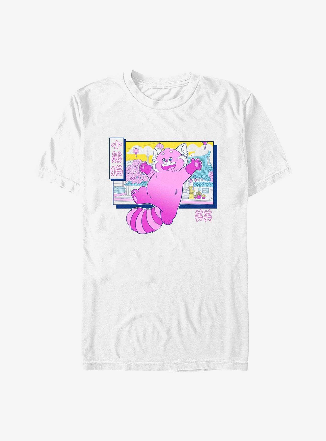 Disney Pixar Turning Red Vaporwave T-Shirt, , hi-res