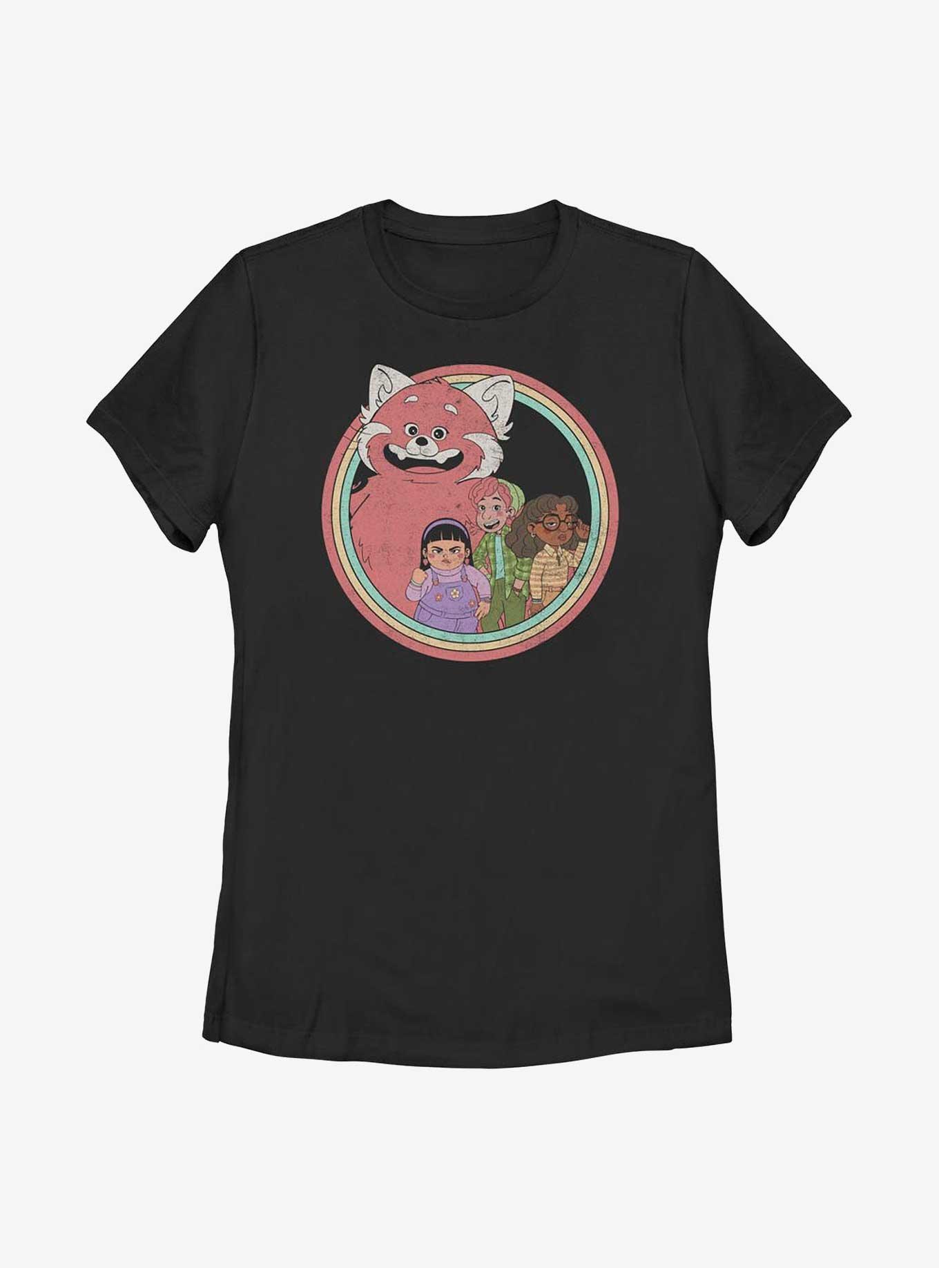 Disney Pixar Turning Red Circle Friend Group Womens T-Shirt, , hi-res