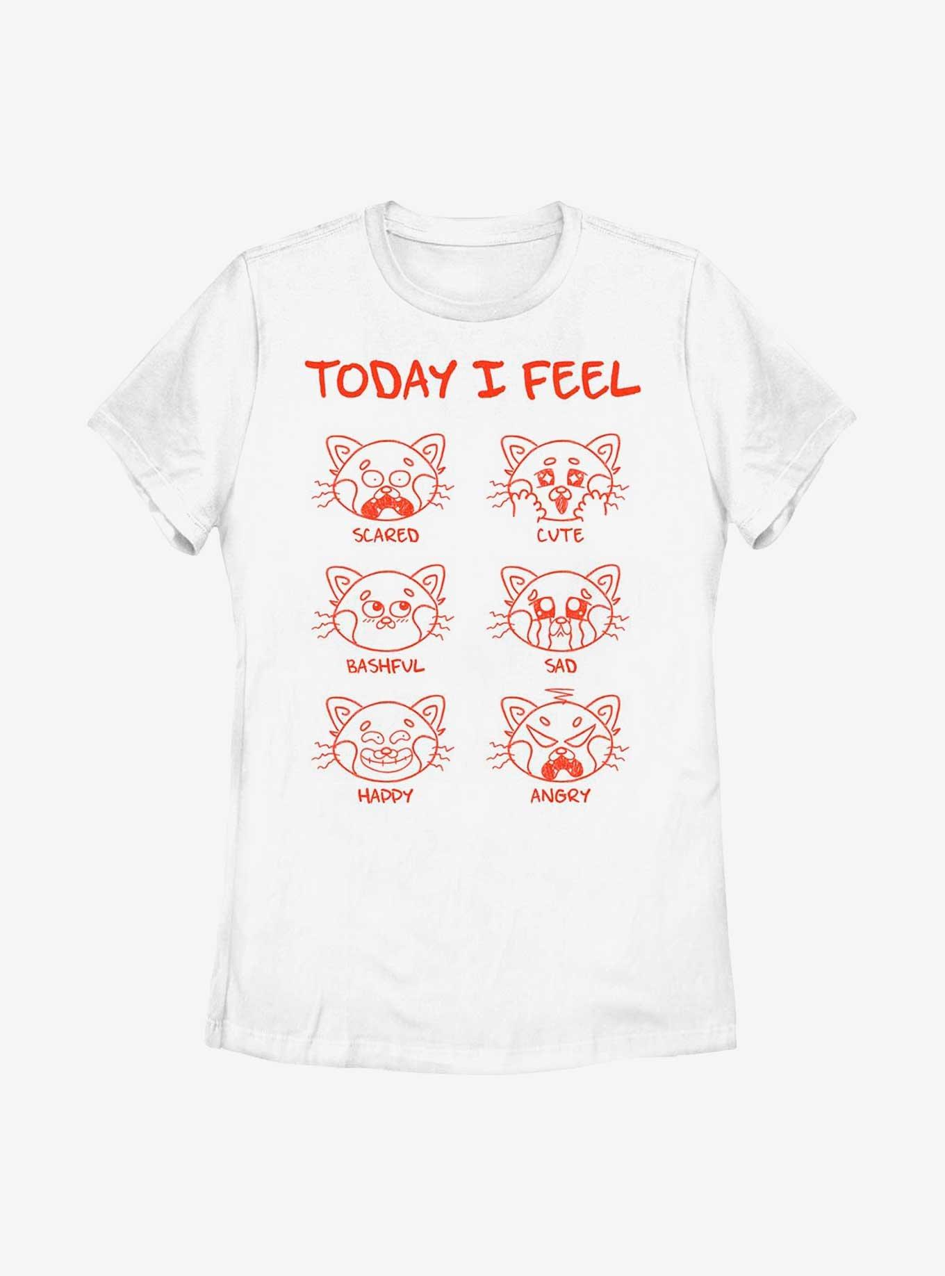 Disney Pixar Turning Red I Feel Womens T-Shirt, , hi-res